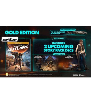 XBOXSeriesX Star Wars Outlaws Gold Edition