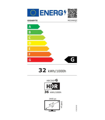 Gigabyte MO34WQC EK1 34"