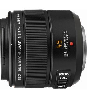Panasonic Leica DG Macro-Elmarit 45mm f/2.8 ASPH MEGA O.I.S. objektiiv, must