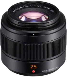 Panasonic Leica DG Summilux 25mm f/1.4 II ASPH. objektiiv, must
