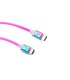 REAL-EL Type-C to Type-C Rainbow, 1m
