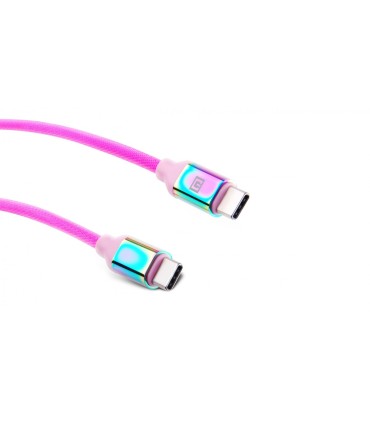 REAL-EL Type-C to Type-C Rainbow, 1m