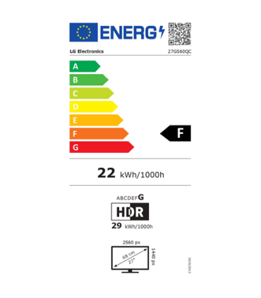 LG 27GS60QC-B 27"