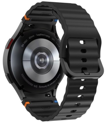 Tech-Protect kellarihm Silicone Sport Samsung Galaxy Watch4/5/5 Pro/6/7/FE, must