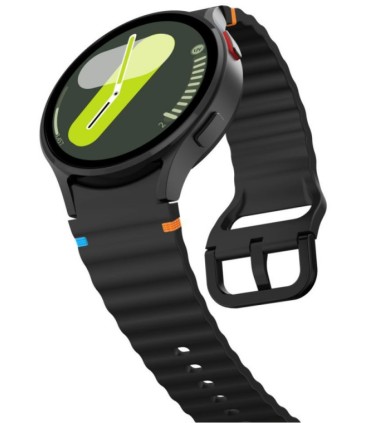 Tech-Protect kellarihm Silicone Sport Samsung Galaxy Watch4/5/5 Pro/6/7/FE, must