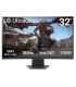 LG UltraGear nõgus monitor 32" QHD, 32GS60QC-B 