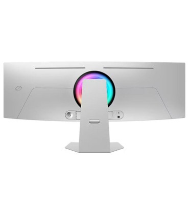 SAMSUNG Monitor  49" Gaming/Curved 5120x1440 32:9 0.03 ms Speakers Height adjustable Tilt Colour Silver LS49DG950SUXEN