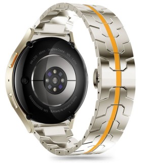 Tech-Protect kellarihm Stainless Samsung Galaxy Watch4/5/5 Pro/6/7/FE, titanium/orange