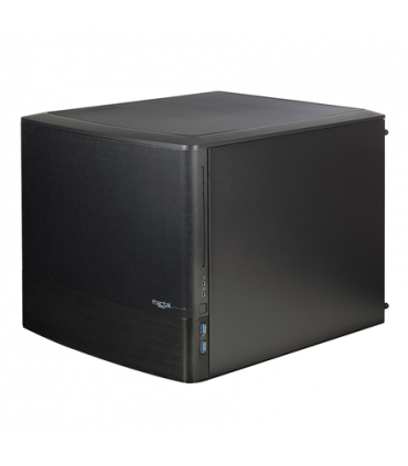 Fractal Design NODE 804 Side window, 2 - USB 3.0Audio in/outPower button with LED (white)HDD activity LED (white), Black, Micro