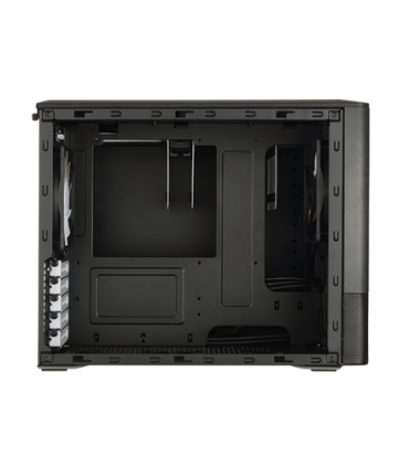 Fractal Design NODE 804 Side window, 2 - USB 3.0Audio in/outPower button with LED (white)HDD activity LED (white), Black, Micro