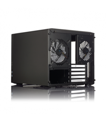 Fractal Design NODE 804 Side window, 2 - USB 3.0Audio in/outPower button with LED (white)HDD activity LED (white), Black, Micro