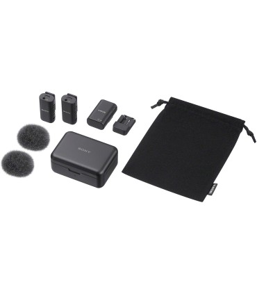 Sony juhtmevaba mikrofon ECM-W3 x2 + laadimiskarp