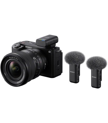 Sony juhtmevaba mikrofon ECM-W3 x2 + laadimiskarp