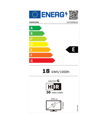 Samsung LS27D600EAUXEN 27"