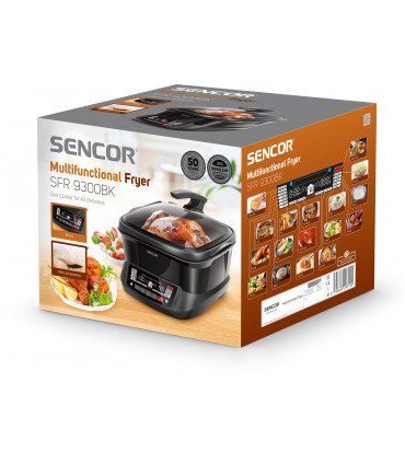 Sencor SFR9300BK multifunktsionaalne fritüür / küpsetaja