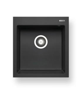 Sink Pyramis Istros 46x50 carbon