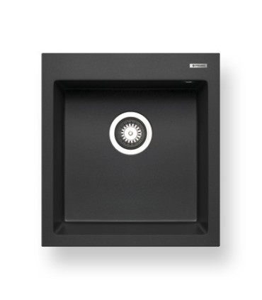 Sink Pyramis Istros 46x50 carbon
