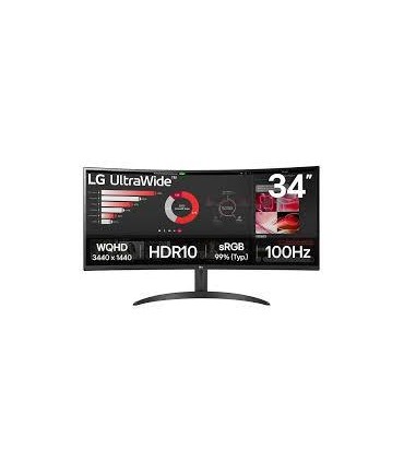 LG 34" Curved 34WR50QK-B