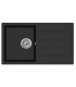 Sink Comfor 45 B-TG onyks