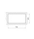 Sink Comfor 45 B-TG onyks