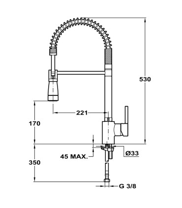 Sink tap Teka ARK939