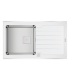 Sink Teka Diamond RS15 1B 1D white