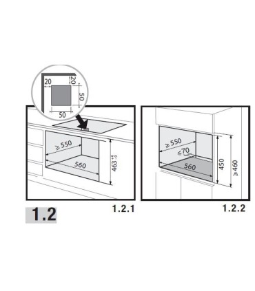 De Dietrich DKC7340BB SALONGI NÄIDIS
