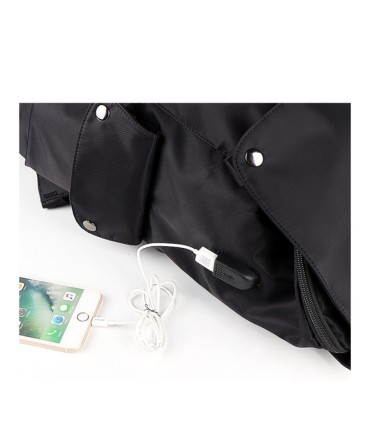 Sponge Tourist 15,6'' seljakott, must