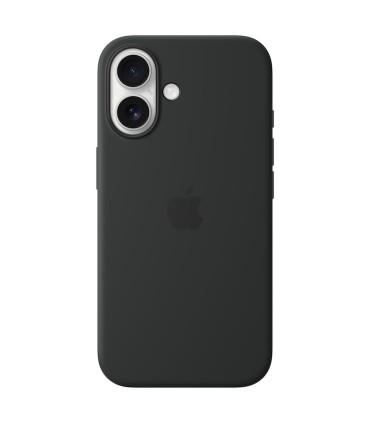 Apple iPhone 16 Silicone Case with MagSafe - Black