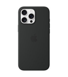 Apple iPhone 16 Pro Max Silicone Case with MagSafe - Black