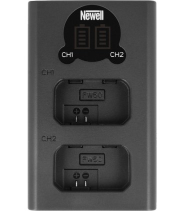 Newell akulaadija DL-USB-C Dual Channel NP-FW50