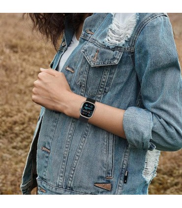 Tech-Protect kellarihm Nylon Apple Watch 44/45/46/49mm, must