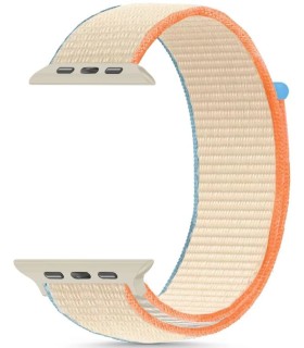 Tech-Protect kellarihm Nylon Apple Watch 40/41/42mm, cream
