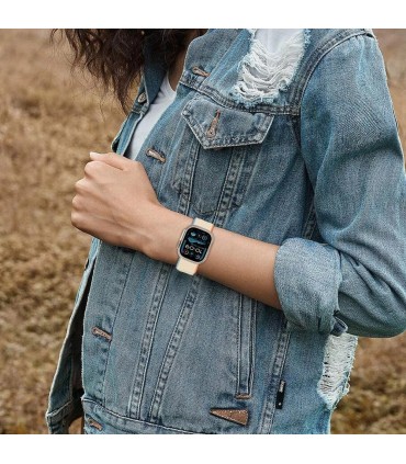 Tech-Protect kellarihm Nylon Apple Watch 40/41/42mm, cream