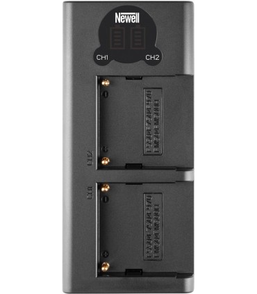 Newell akulaadija DL-USB-C Dual Channel NP-F550/770/970