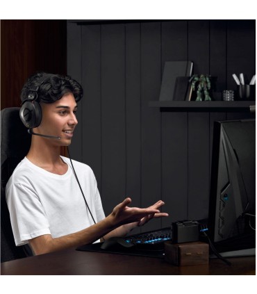 Rode kõrvaklapid + mikrofon NTH-100M