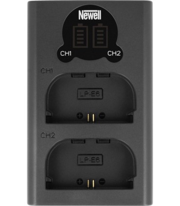 Newell akulaadija DL-USB-C Dual Channel Canon LP-E6
