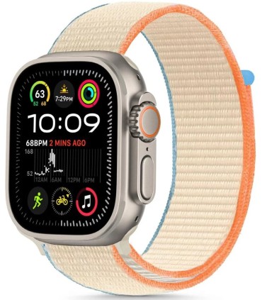 Tech-Protect kellarihm Nylon Apple Watch 40/41/42mm, cream
