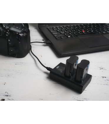 Newell akulaadija DL-USB-C Dual Channel NP-FW50