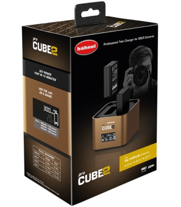 Hähnel laadija ProCube 2 Twin Olympus