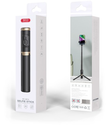 XO statiiv-käsistatiiv SS14 BT 72cm, must