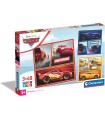 Clementoni puslekomplekt Cars 3 x 48 tk