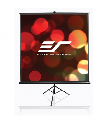 Elite Screens Tripod Series T100UWV1 Diagonal 100 ", 4:3, Viewable screen width (W) 203 cm, Black