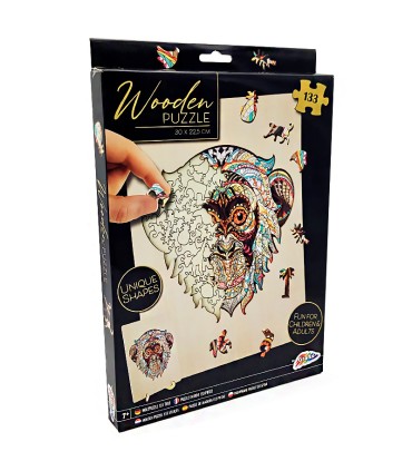 Grafix Puidust pusle Unique Ahv 133 tk