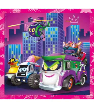 Clementoni puslekomplekt Batwheels 3 x 48 tk