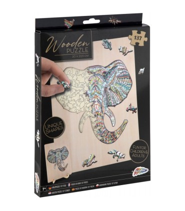 Grafix puidust pusle Unique Elevant 137 tk