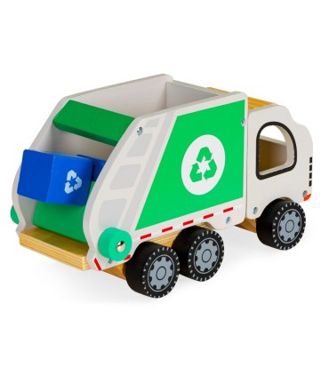 Gerardou0027s Toys puidust prügiauto