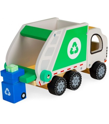 Gerardou0027s Toys puidust prügiauto