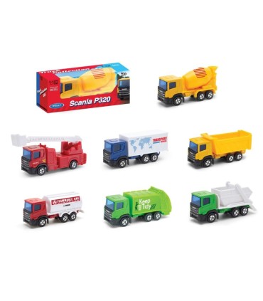 Welly Scania mudelid veoautod ja  töömasinad