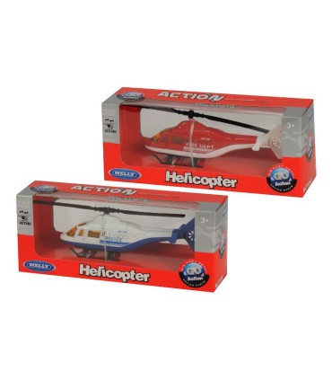 Welly metallist helikopter 15 cm